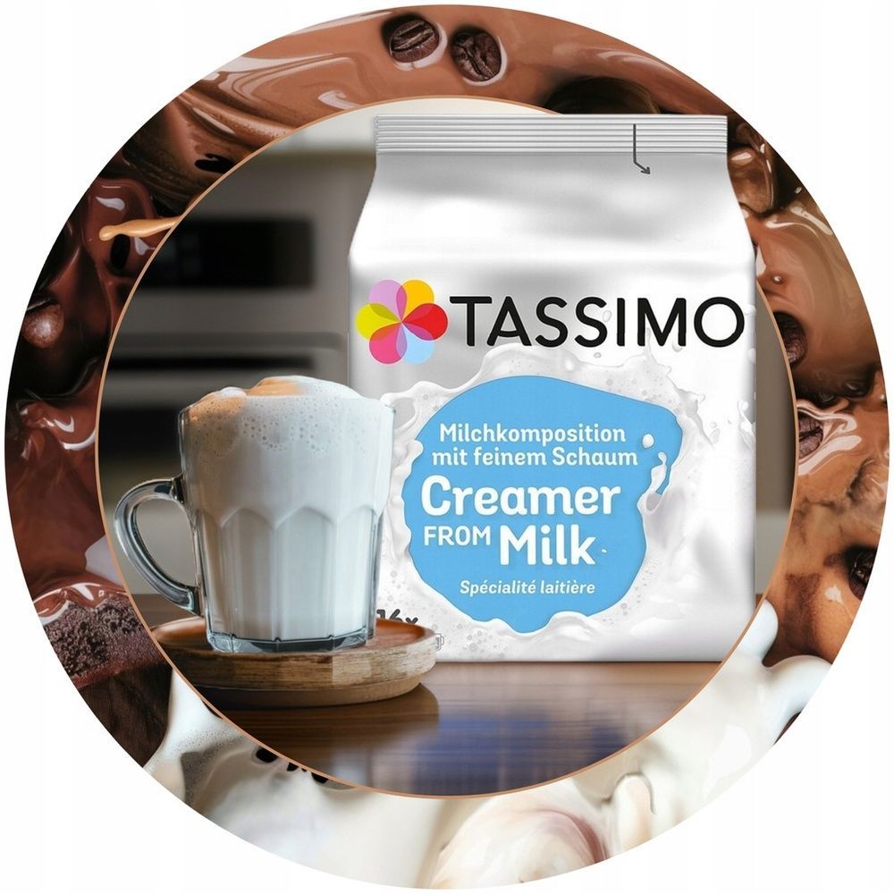 Zestaw kapsułek do mleka Tassimo Creamer From Milk - 64 kapsułki
