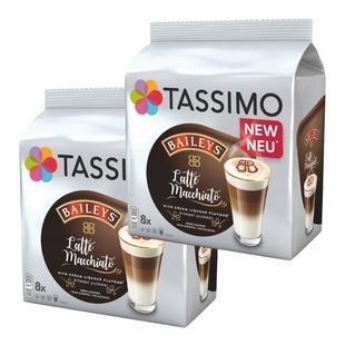 Zestaw kapsułek do kawy Latte Macchiato Tassimo Baileys &ndash; 32 kapsułki
