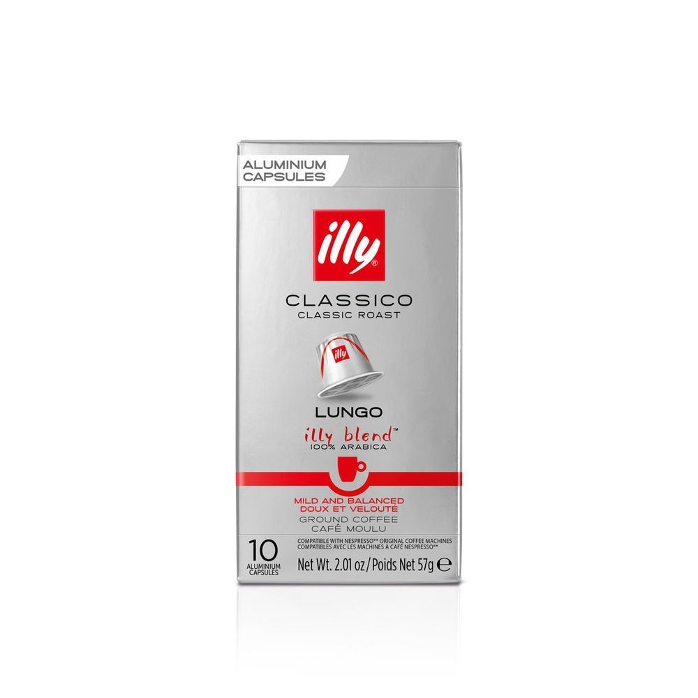 Kawa w kapsułkach do Nespresso ILLY CLASSICO LUNGO 10 kapsułek