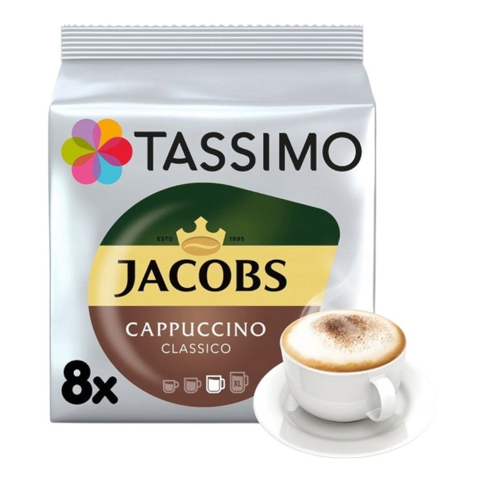 Zestaw kapsułek do kawy Tassimo Jacobs Cappuccino Classico &ndash; 96 kapsułek