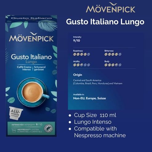Zestaw kapsułek do Nespresso M&ouml;venpick Mix Strong 30 kapsułek