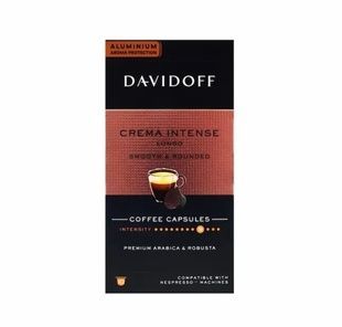 Kawa w kapsułkach do Nespresso Davidoff Crema Intense Lungo 10 kapsułek
