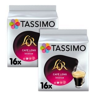 Zestaw kapsułek do kawy L'OR Tassimo Caf&eacute; Long Intense &ndash; 32 kapsułki
