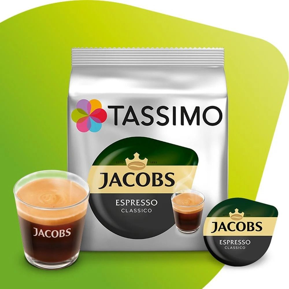 Kawa w kapsułkach Tassimo Jacobs Espresso Classico, 16 kapsułek