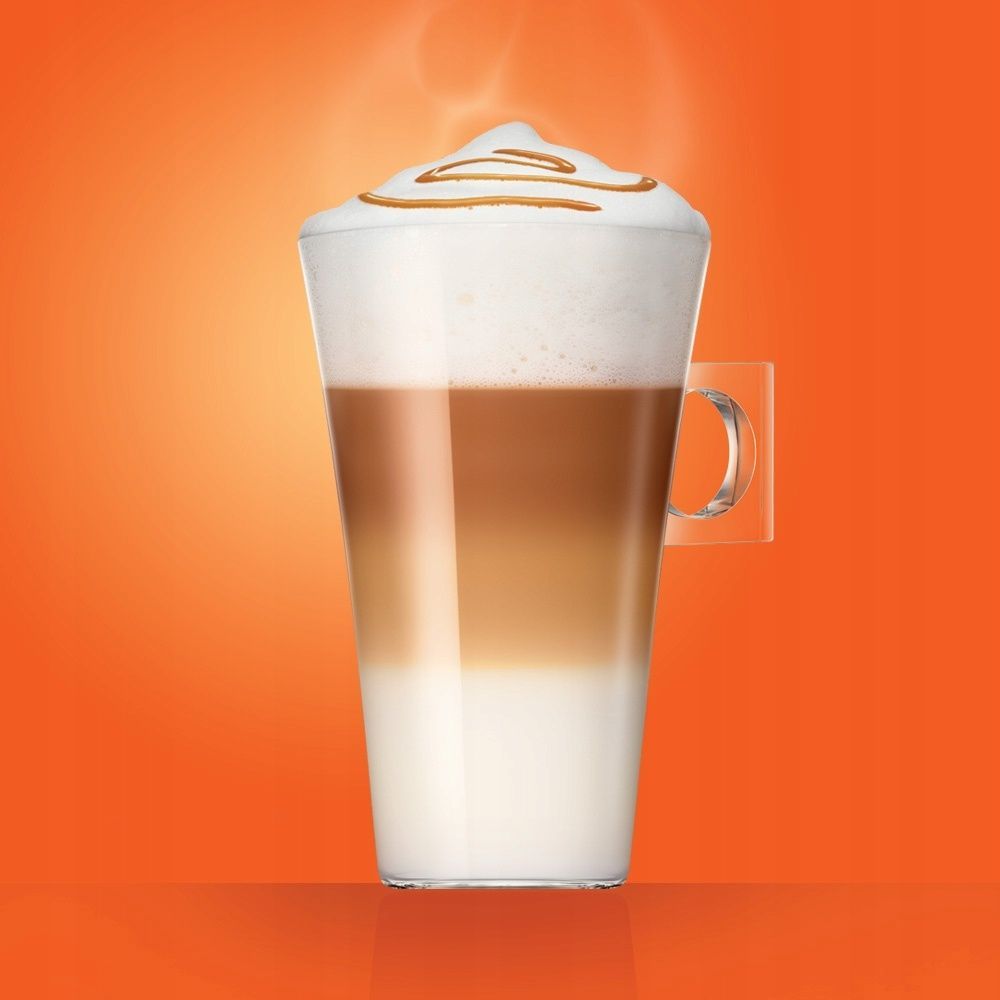 Zestaw kapsułek z kawą karmelową Nescaf&eacute; Dolce Gusto Latte Macchiato &ndash; 96 kapsułek