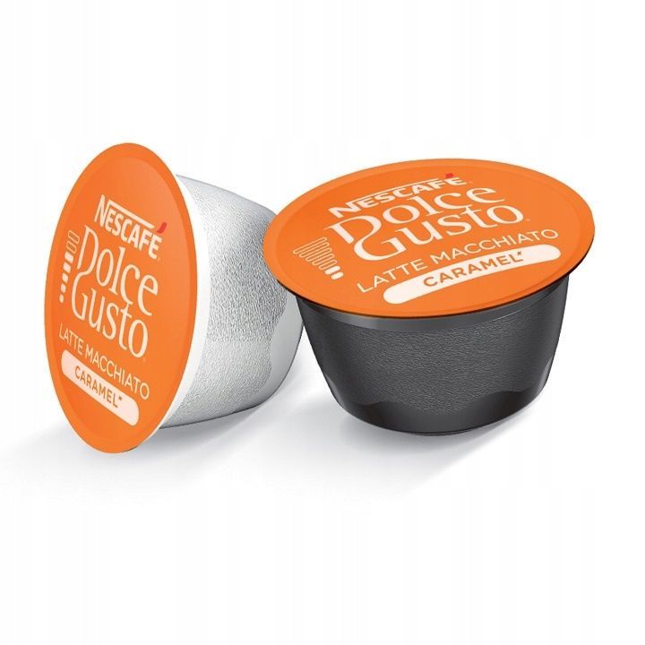 Zestaw kapsułek z kawą karmelową Nescaf&eacute; Dolce Gusto Latte Macchiato &ndash; 96 kapsułek