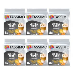 Zestaw kapsułek do kawy Tassimo Toffee Nut Latte &mdash; 96 kapsułek