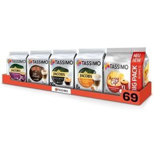 Zestaw kapsułek do kawy Tassimo Set 36 - 85 kapsułek