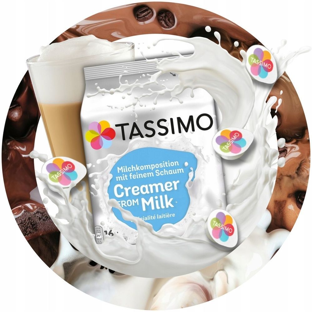 Zestaw kapsułek do mleka Tassimo Creamer From Milk - 80 kapsułek