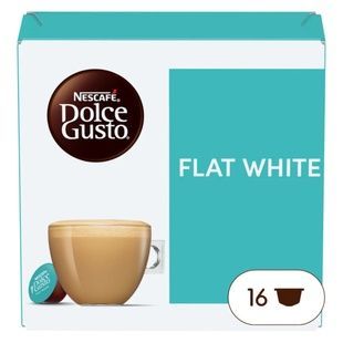 Kapsułki z kawą Nescaf&eacute; Dolce Gusto Flat White, 16 kapsułek