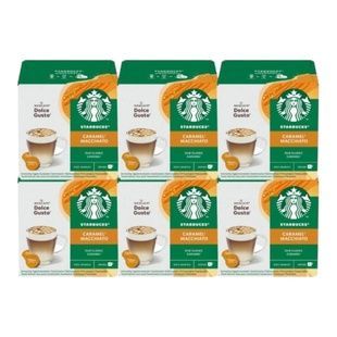Zestaw kapsułek do kawy Starbucks Nescaf&eacute; Dolce Gusto Caramel Macchiato &ndash; 72 kapsułki