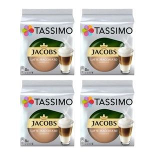 Zestaw kapsułek do kawy Tassimo Jacobs Latte Macchiato Classico &ndash; 64 kapsułki
