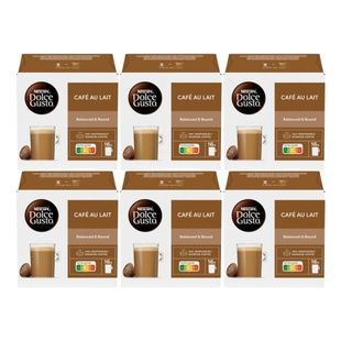 Zestaw kapsułek do kawy Nescaf&eacute; Dolce Gusto Caf&eacute; au Lait &ndash; 96 kapsułek
