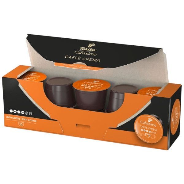 Kawa w kapsułkach Tchibo Cafissimo Caff&egrave; Crema Rich Aroma, 10 kapsułek