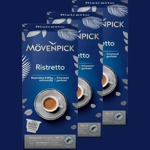 Zestaw kapsułek do Nespresso M&ouml;venpick Ristretto Espresso 30 kapsułek