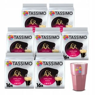 Zestaw kapsułek do kawy L'OR Tassimo Caf&eacute; Long Intense &ndash; 112 kapsułek